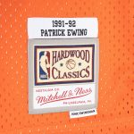 NBA men8217s new york knicks patrick ewing mitchell amp ness blueorange hardwood classics 199192 split swingman jersey Collection - Official Jerseys & Hats | NBA Store