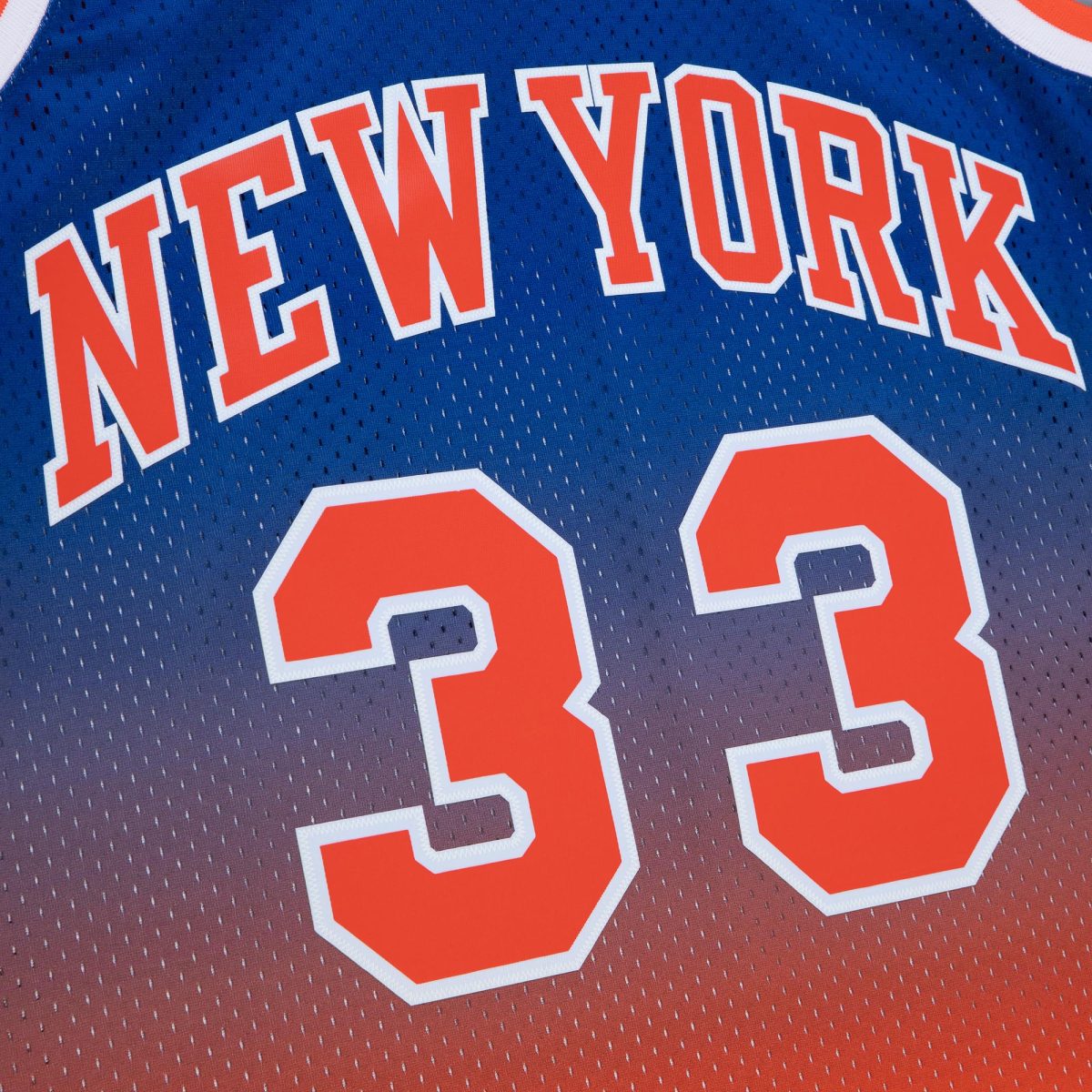 NBA men8217s new york knicks patrick ewing mitchell amp ness orangeroyal 199192 hardwood classics fadeaway swingman player jersey Collection - Official Jerseys & Hats | NBA Store