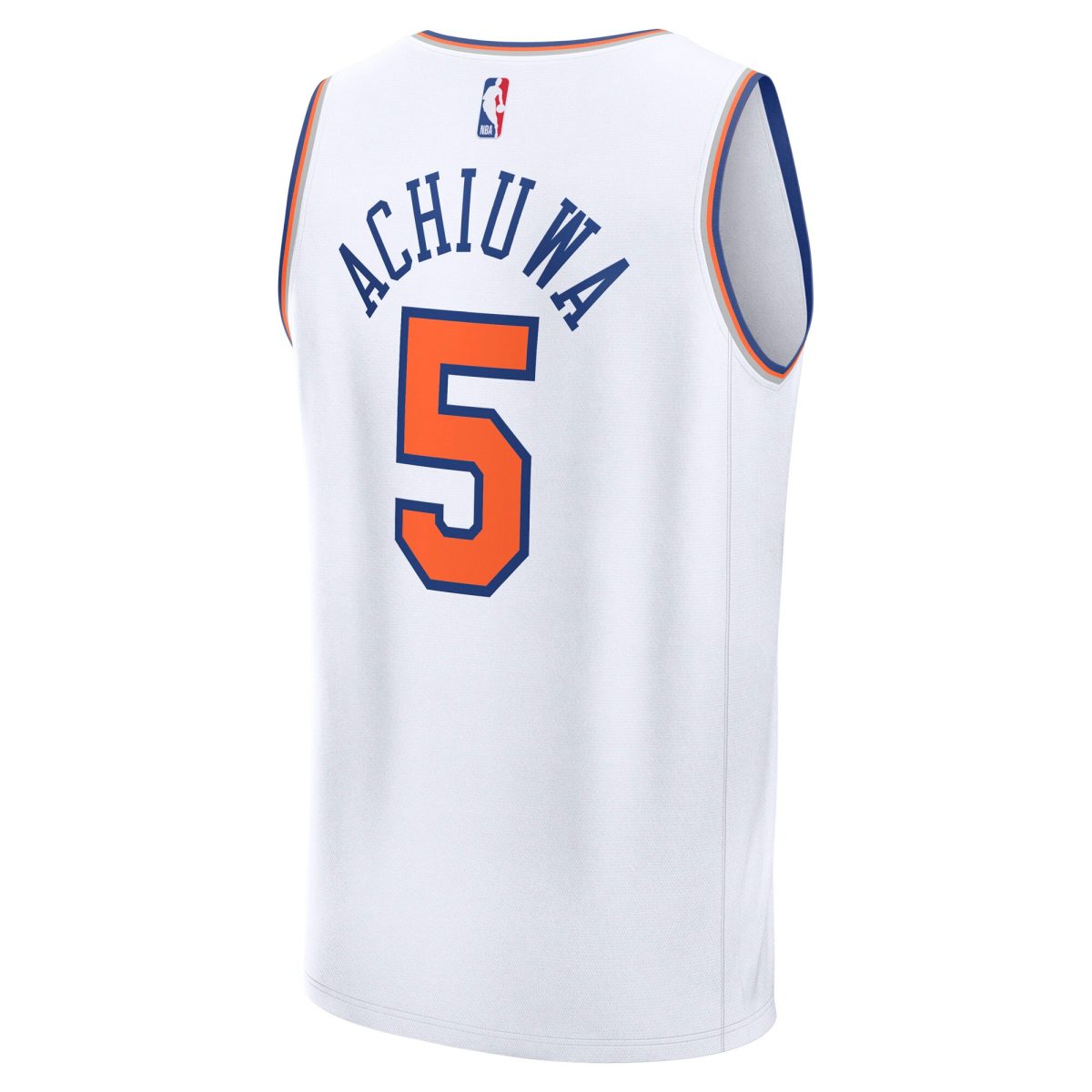 NBA men8217s new york knicks precious achiuwa fanatics white fast break replica player jersey – association edition Collection - Official Jerseys & Hats | NBA Store