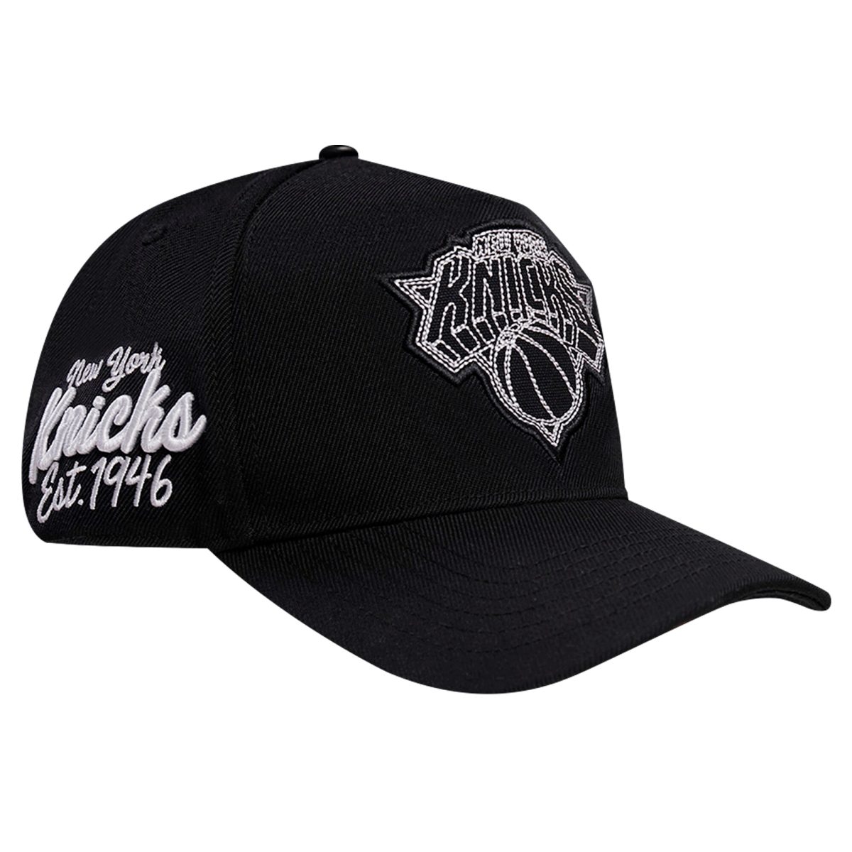 NBA men8217s new york knicks pro standard black paint the city pinch front snapback hat Collection - Official Jerseys & Hats | NBA Store