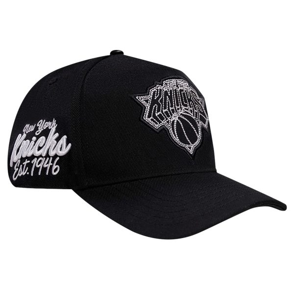 NBA men8217s new york knicks pro standard black paint the city pinch front snapback hat Collection - Official Jerseys & Hats | NBA Store