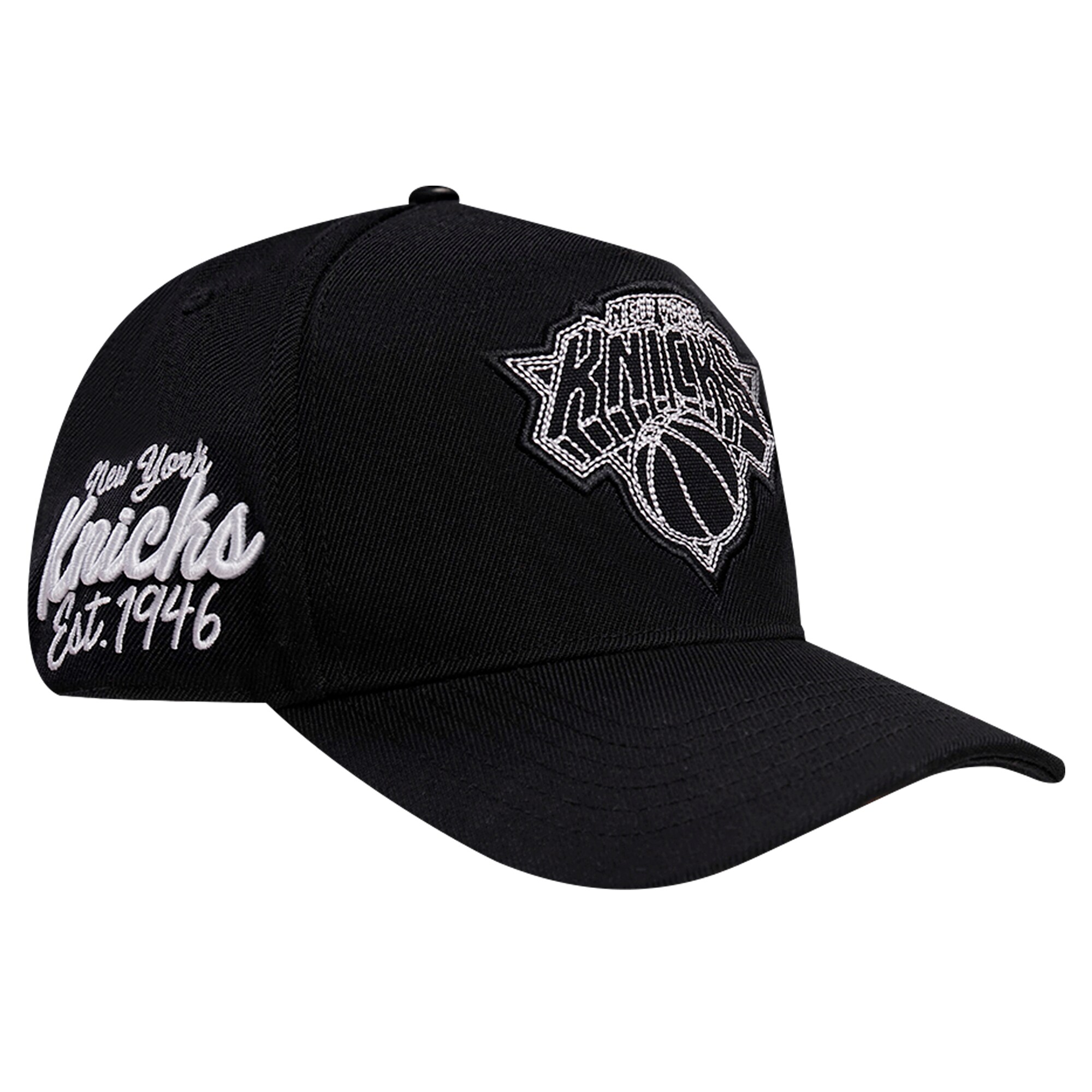 NBA men8217s new york knicks pro standard black paint the city pinch front snapback hat Collection - Official Jerseys & Hats | NBA Store