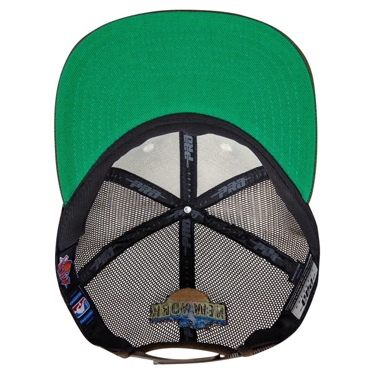 NBA men8217s new york knicks pro standard creambrown glint sunset snapback hat Collection - Official Jerseys & Hats | NBA Store