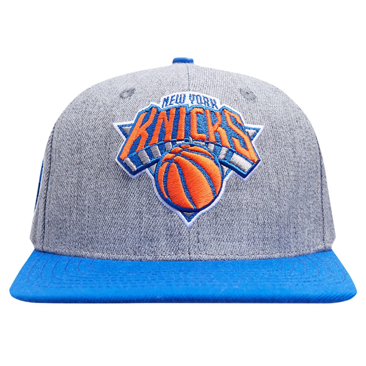 NBA men8217s new york knicks pro standard grayblue classic logo two-tone snapback hat Collection - Official Jerseys & Hats | NBA Store
