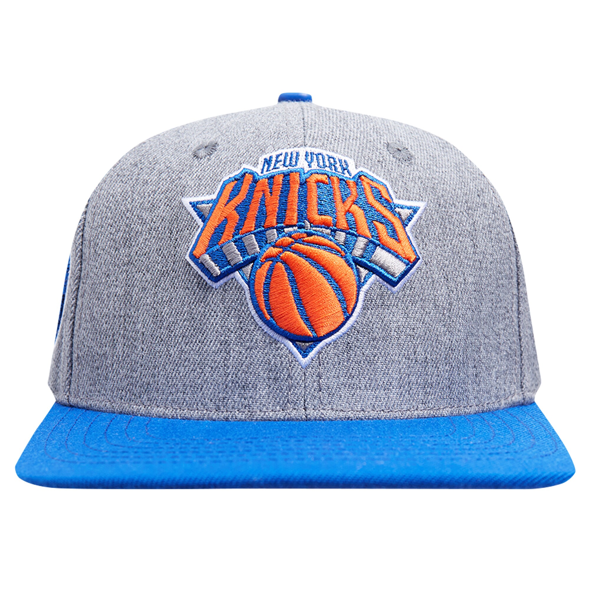 NBA men8217s new york knicks pro standard grayblue classic logo two-tone snapback hat Collection - Official Jerseys & Hats | NBA Store