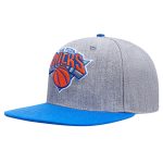 NBA men8217s new york knicks pro standard grayblue classic logo two-tone snapback hat Collection - Official Jerseys & Hats | NBA Store