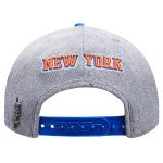 NBA men8217s new york knicks pro standard grayblue classic logo two-tone snapback hat Collection - Official Jerseys & Hats | NBA Store