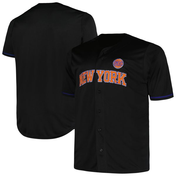 NBA men8217s new york knicks profile black big amp tall pop jersey Collection - Official Jerseys & Hats | NBA Store