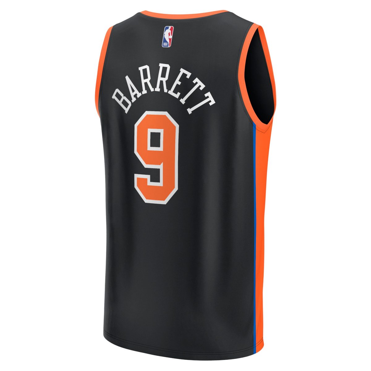 NBA men8217s new york knicks rj barrett fanatics black fastbreak jersey – city edition Collection - Official Jerseys & Hats | NBA Store