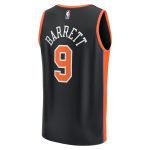NBA men8217s new york knicks rj barrett fanatics black fastbreak jersey – city edition Collection - Official Jerseys & Hats | NBA Store