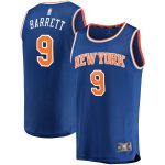NBA men8217s new york knicks rj barrett fanatics royal fast break replica jersey – icon edition Collection - Official Jerseys & Hats | NBA Store