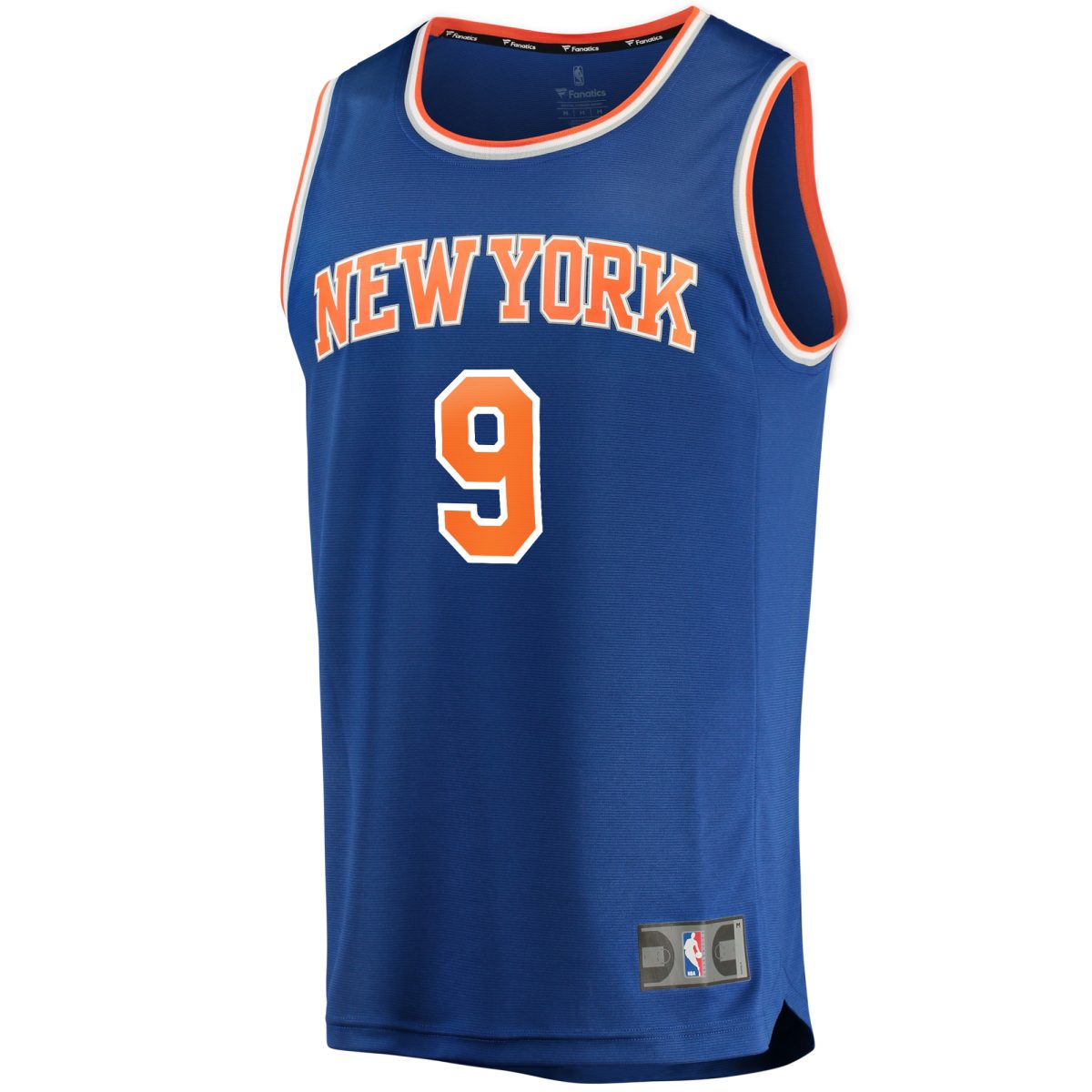 NBA men8217s new york knicks rj barrett fanatics royal fast break replica jersey – icon edition Collection - Official Jerseys & Hats | NBA Store