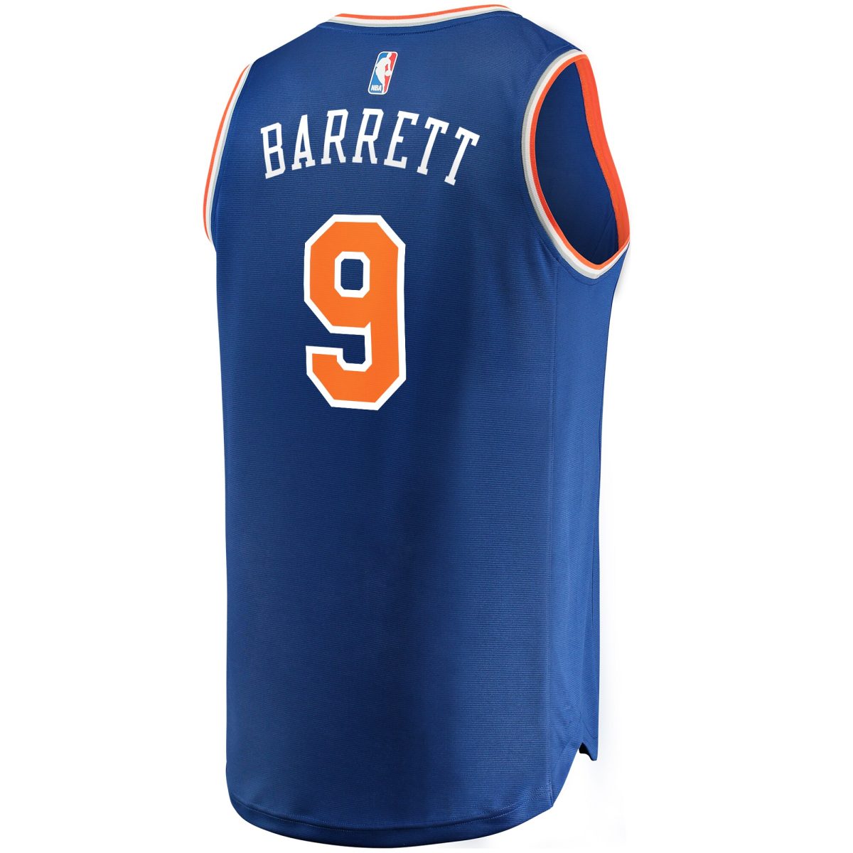 NBA men8217s new york knicks rj barrett fanatics royal fast break replica jersey – icon edition Collection - Official Jerseys & Hats | NBA Store