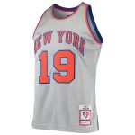 NBA men8217s new york knicks willis reed silver mitchell amp ness 75th anniversary 196970 hardwood classics swingman jersey Collection - Official Jerseys & Hats | NBA Store