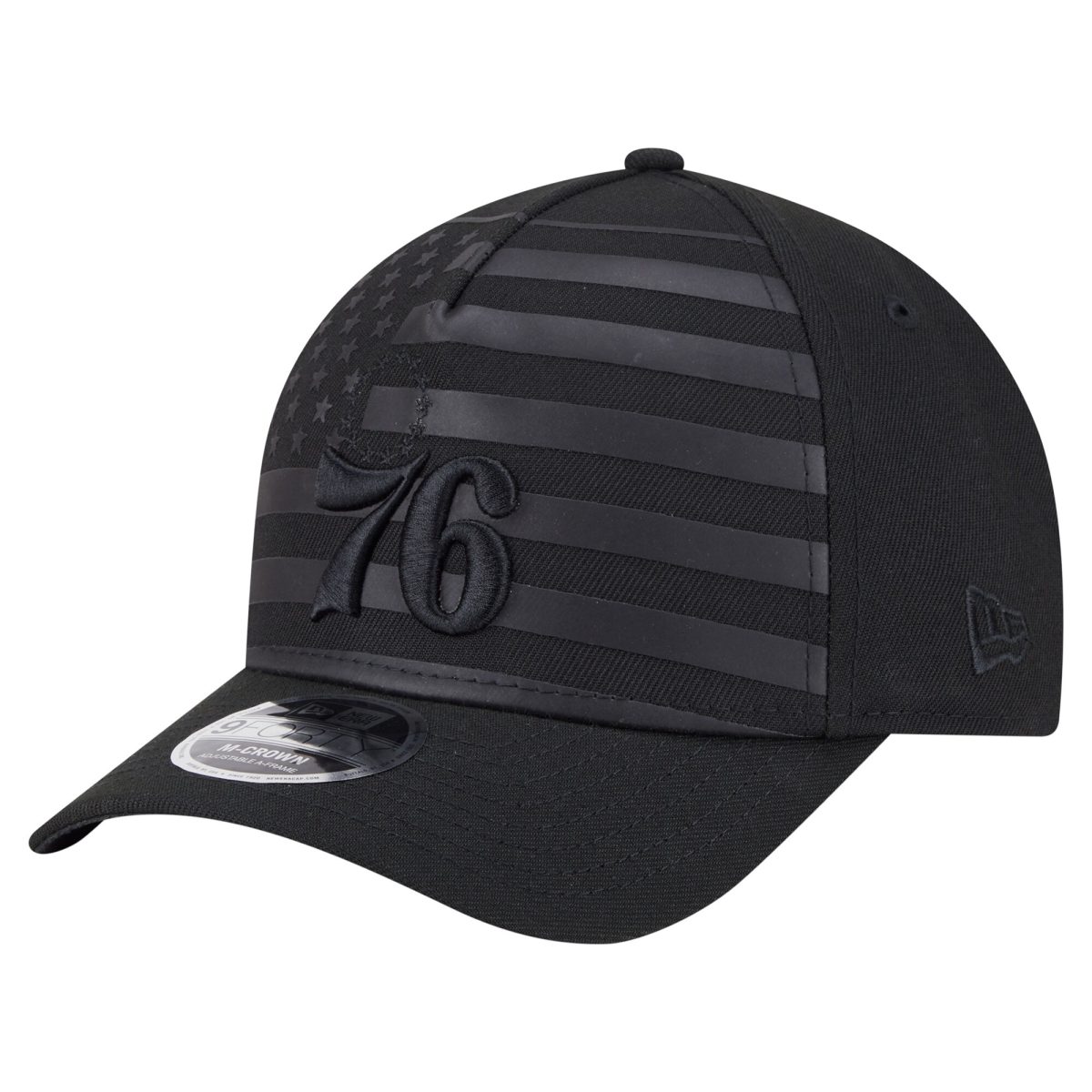 NBA men8217s philadelphia 76ers new era black game day flag a-frame 9forty adjustable hat Collection - Official Jerseys & Hats | NBA Store