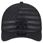 NBA men8217s philadelphia 76ers new era black game day flag a-frame 9forty adjustable hat Collection - Official Jerseys & Hats | NBA Store