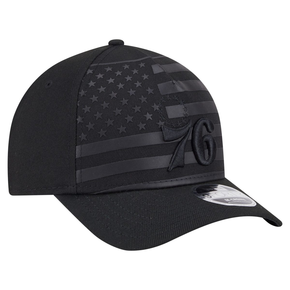 NBA men8217s philadelphia 76ers new era black game day flag a-frame 9forty adjustable hat Collection - Official Jerseys & Hats | NBA Store