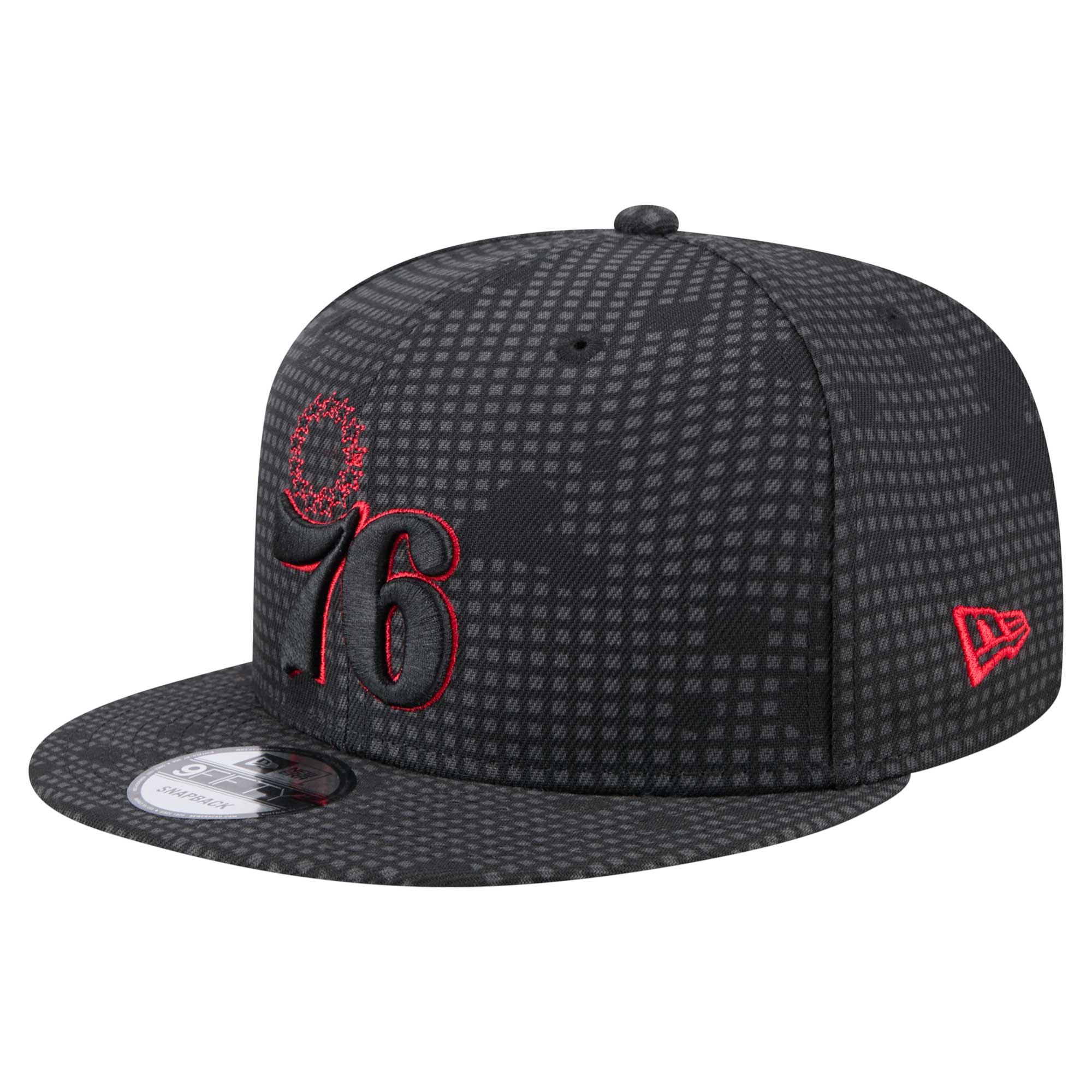 NBA men8217s philadelphia 76ers new era black midnight ink pop outline 9fifty snapback hat Collection - Official Jerseys & Hats | NBA Store