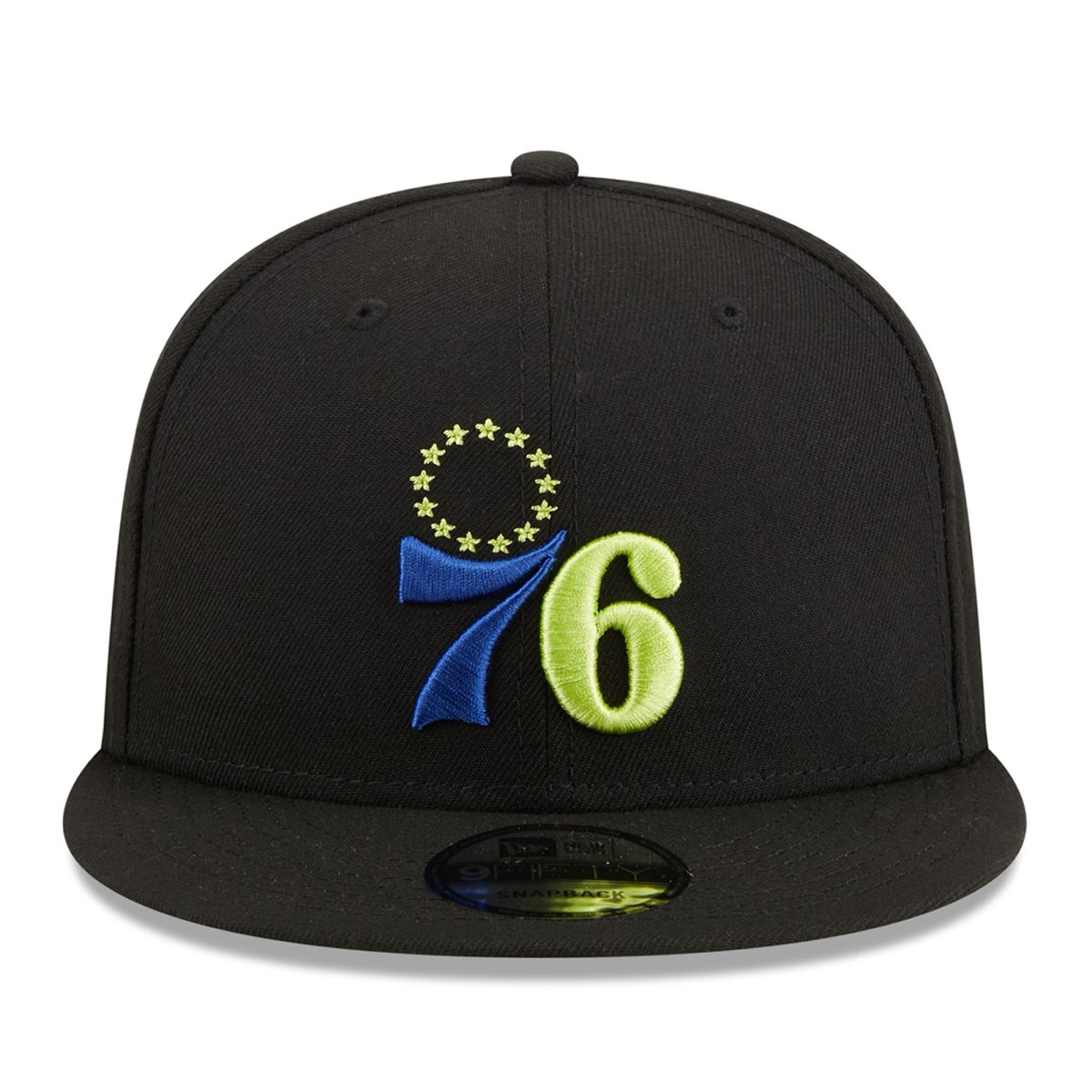 NBA men8217s philadelphia 76ers new era black neon pop 9fifty snapback hat Collection - Official Jerseys & Hats | NBA Store
