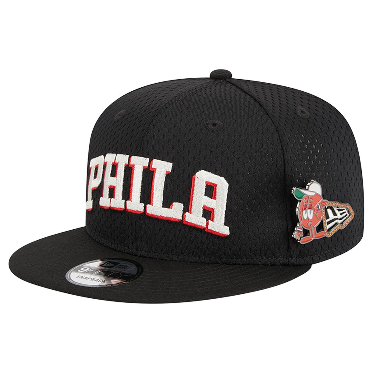 NBA men8217s philadelphia 76ers new era black post-up pin mesh 9fifty snapback hat Collection - Official Jerseys & Hats | NBA Store
