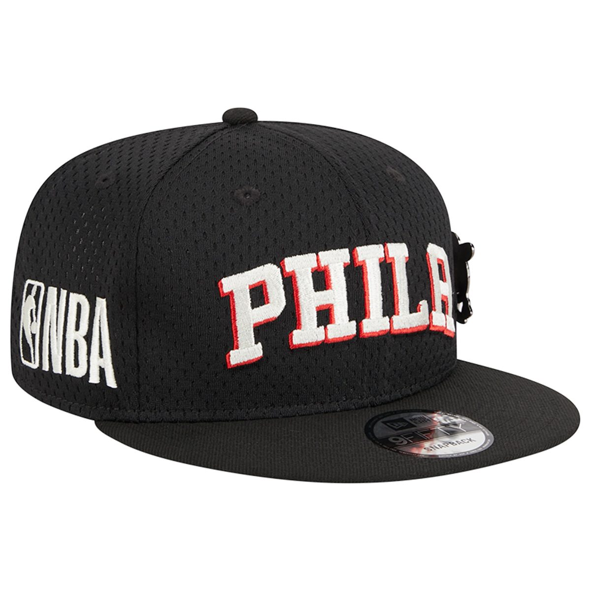 NBA men8217s philadelphia 76ers new era black post-up pin mesh 9fifty snapback hat Collection - Official Jerseys & Hats | NBA Store