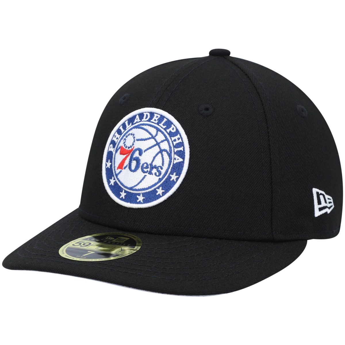 NBA men8217s philadelphia 76ers new era black team low profile 59fifty fitted hat Collection - Official Jerseys & Hats | NBA Store