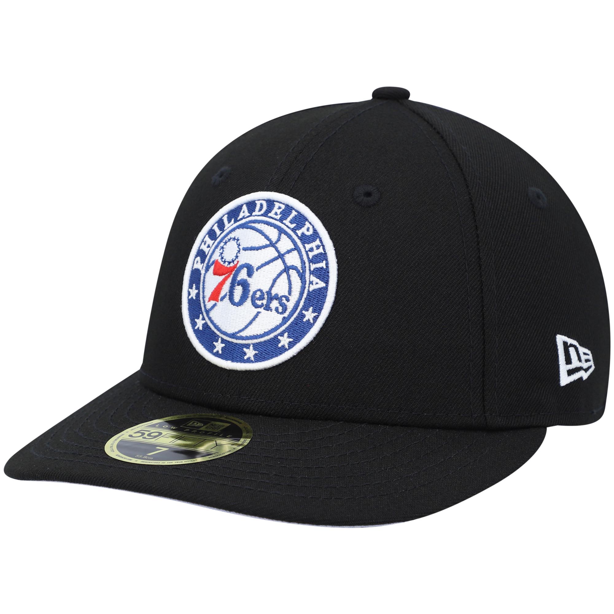 NBA men8217s philadelphia 76ers new era black team low profile 59fifty fitted hat Collection - Official Jerseys & Hats | NBA Store