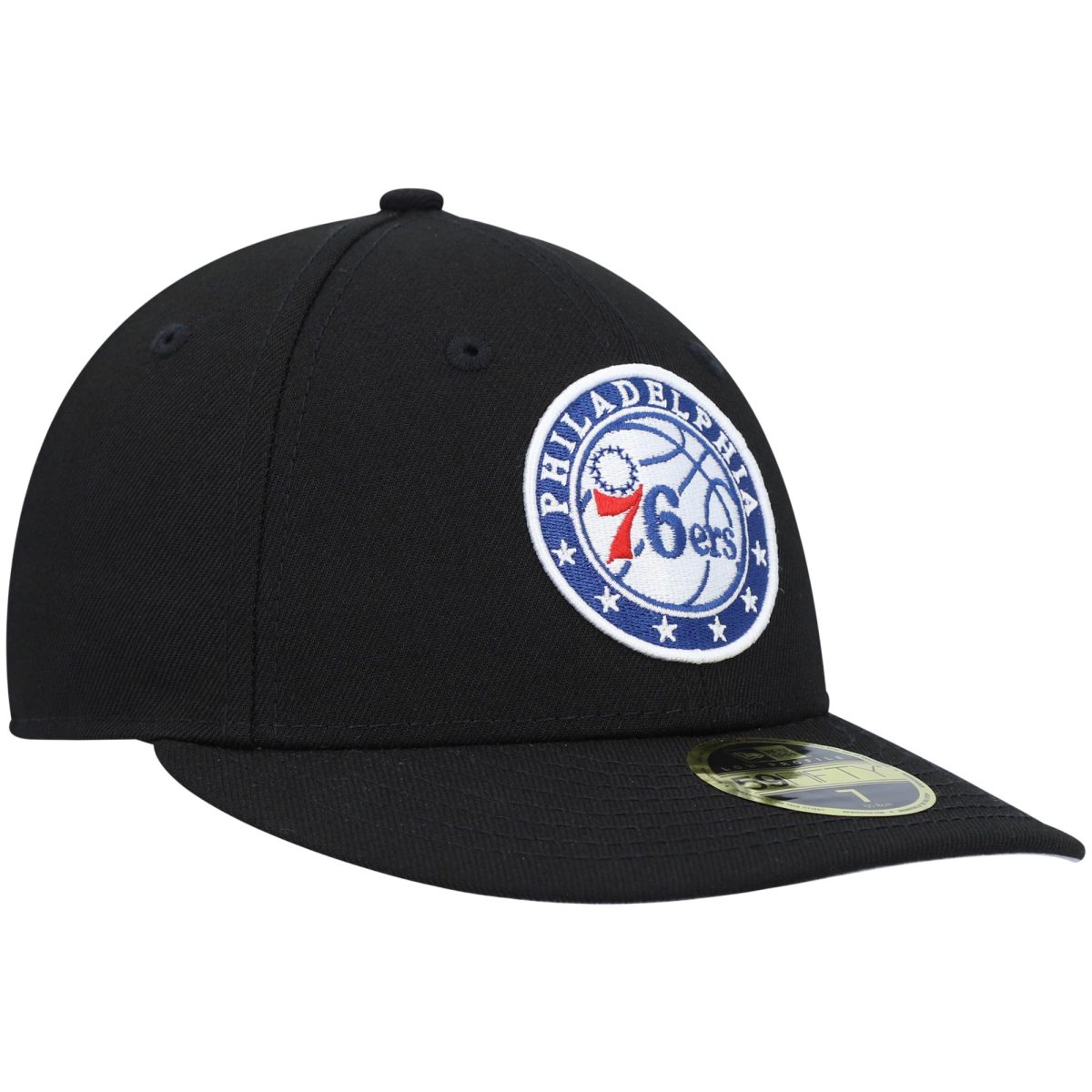 NBA men8217s philadelphia 76ers new era black team low profile 59fifty fitted hat Collection - Official Jerseys & Hats | NBA Store