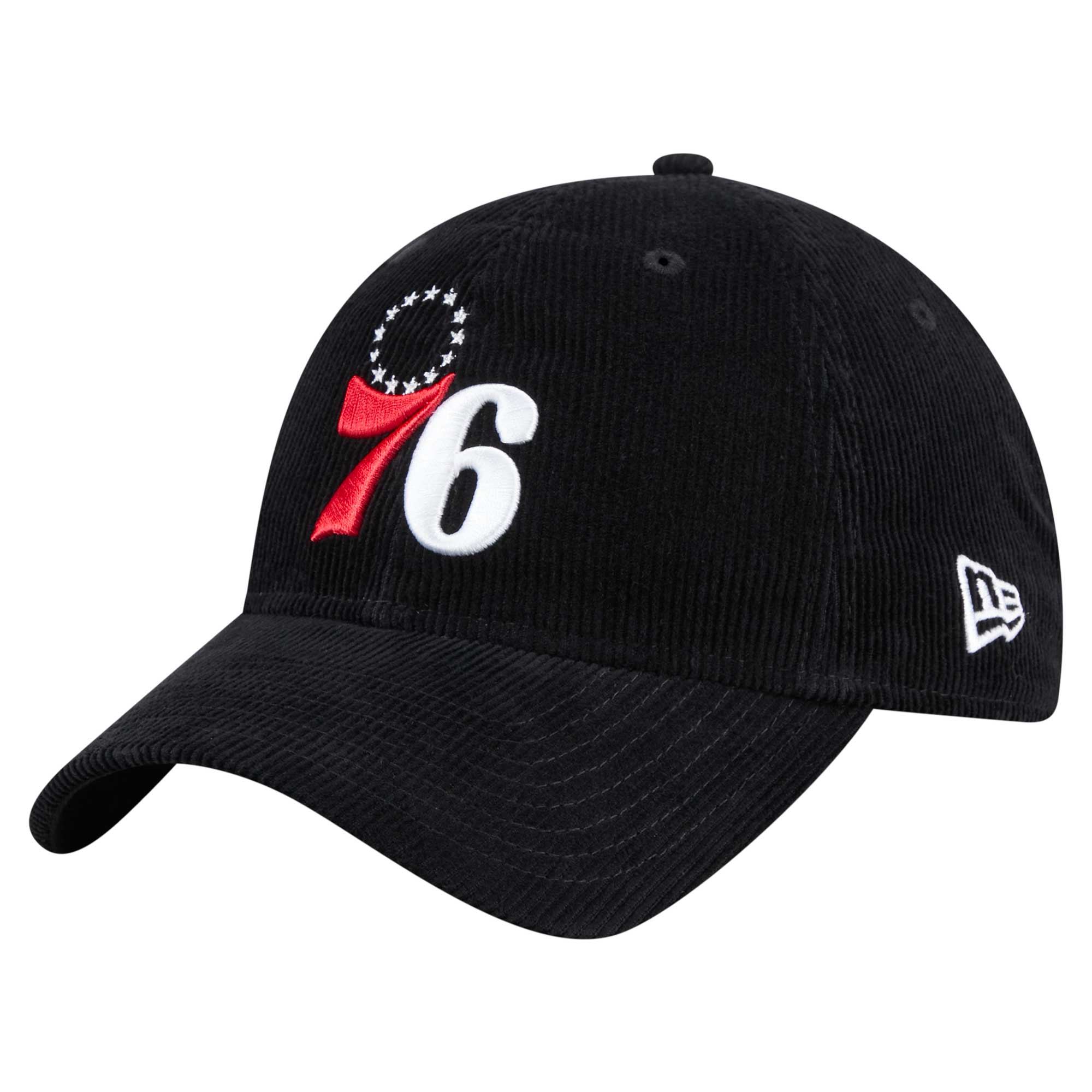 NBA men8217s philadelphia 76ers new era black throwback corded 9twenty adjustable hat Collection - Official Jerseys & Hats | NBA Store