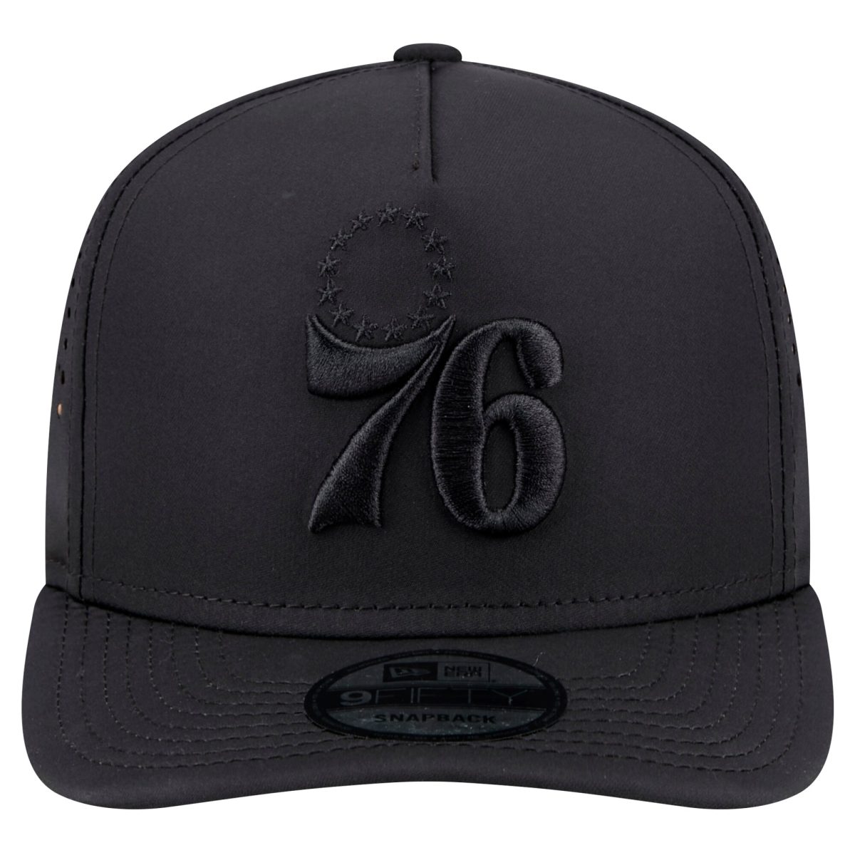 NBA men8217s philadelphia 76ers new era black vented 9fifty a-frame snapback hat Collection - Official Jerseys & Hats | NBA Store
