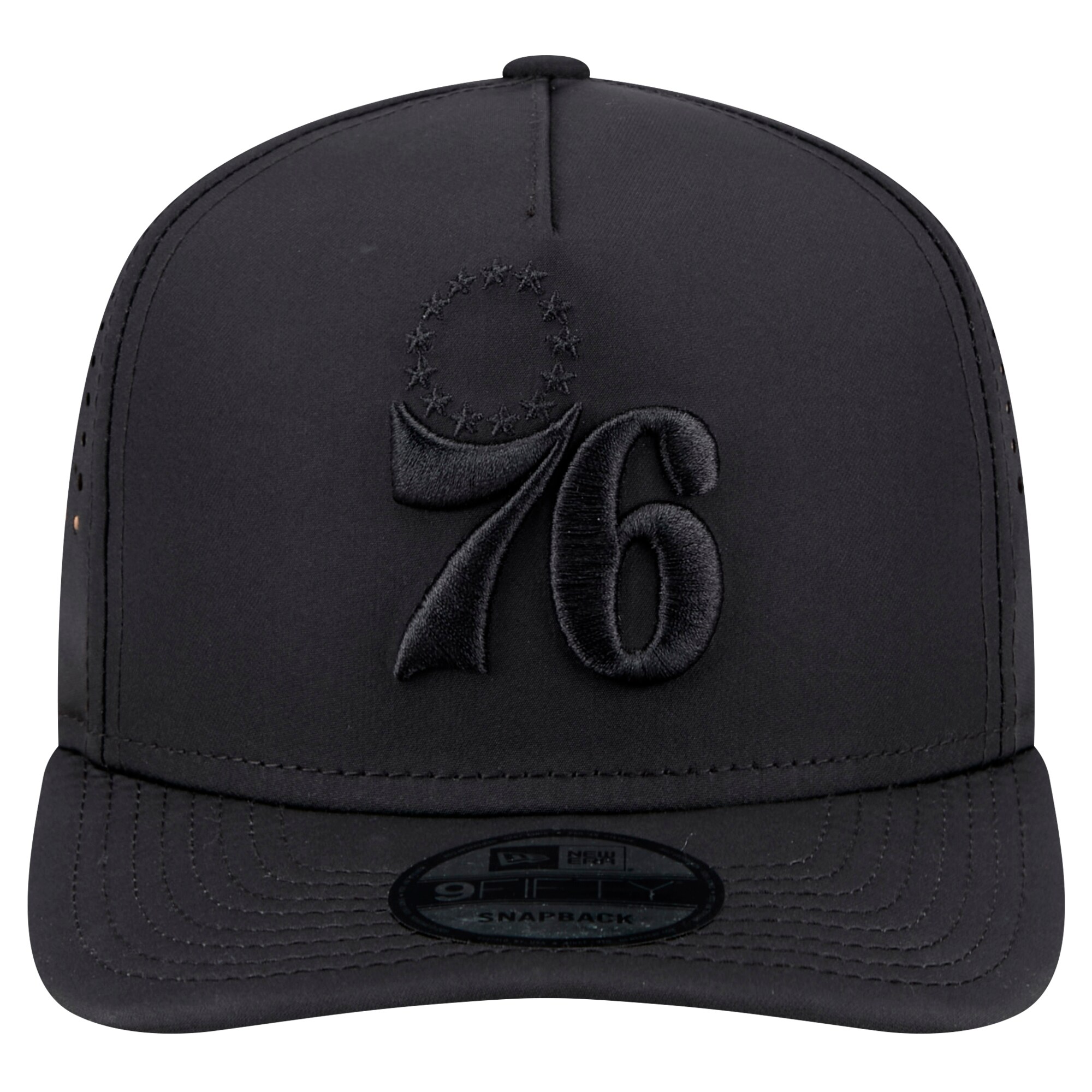 NBA men8217s philadelphia 76ers new era black vented 9fifty a-frame snapback hat Collection - Official Jerseys & Hats | NBA Store