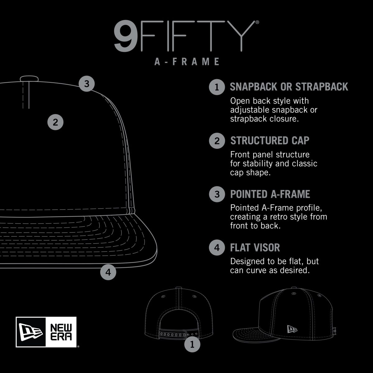 NBA men8217s philadelphia 76ers new era black vented 9fifty a-frame snapback hat Collection - Official Jerseys & Hats | NBA Store