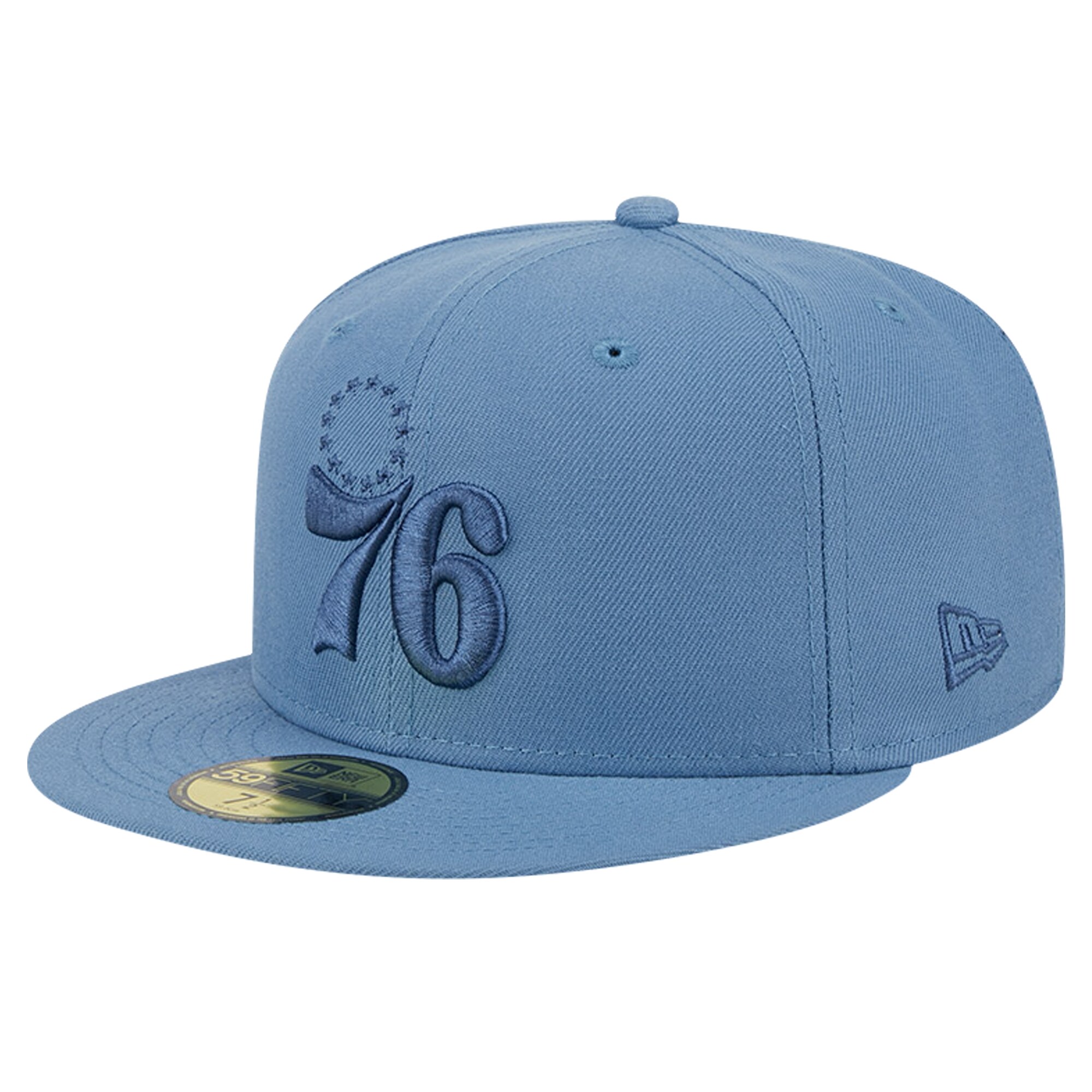 NBA men8217s philadelphia 76ers new era blue color pack faded tonal 59fifty fitted hat Collection - Official Jerseys & Hats | NBA Store