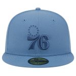 NBA men8217s philadelphia 76ers new era blue color pack faded tonal 59fifty fitted hat Collection - Official Jerseys & Hats | NBA Store