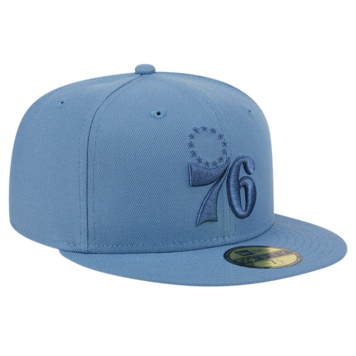 NBA men8217s philadelphia 76ers new era blue color pack faded tonal 59fifty fitted hat Collection - Official Jerseys & Hats | NBA Store