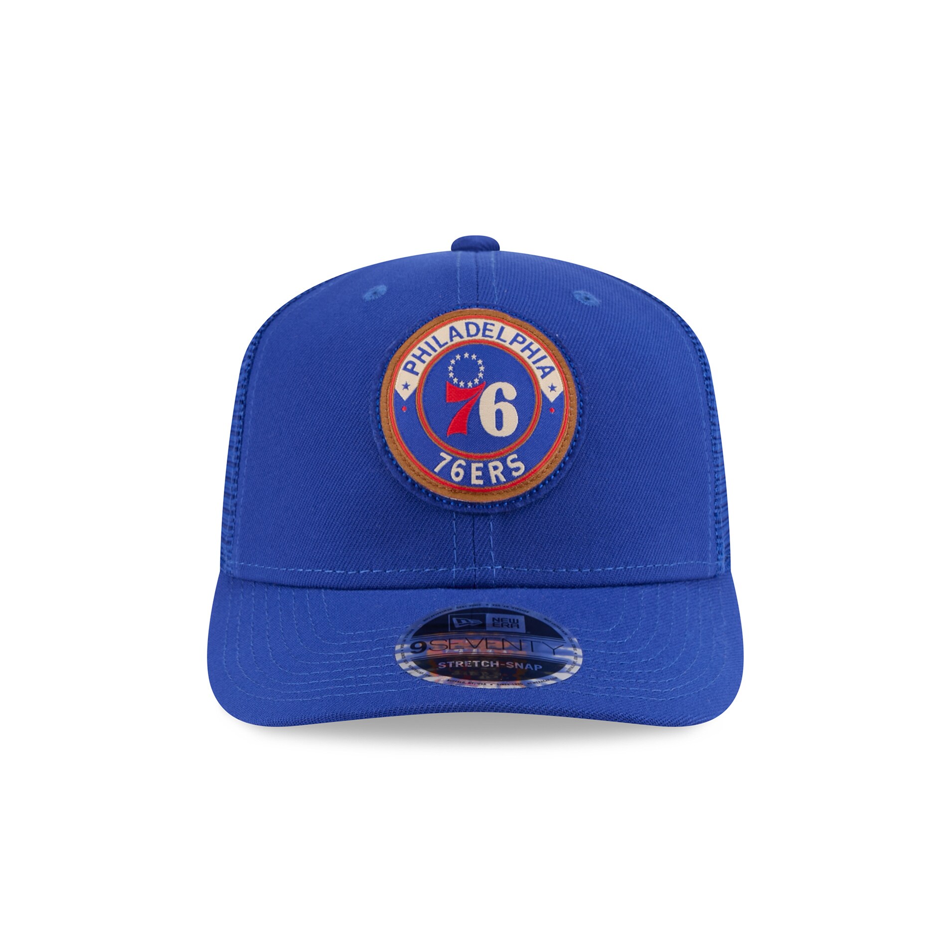 NBA men8217s philadelphia 76ers new era blue victory grove circle patch 9seventy adjustable hat Collection - Official Jerseys & Hats | NBA Store