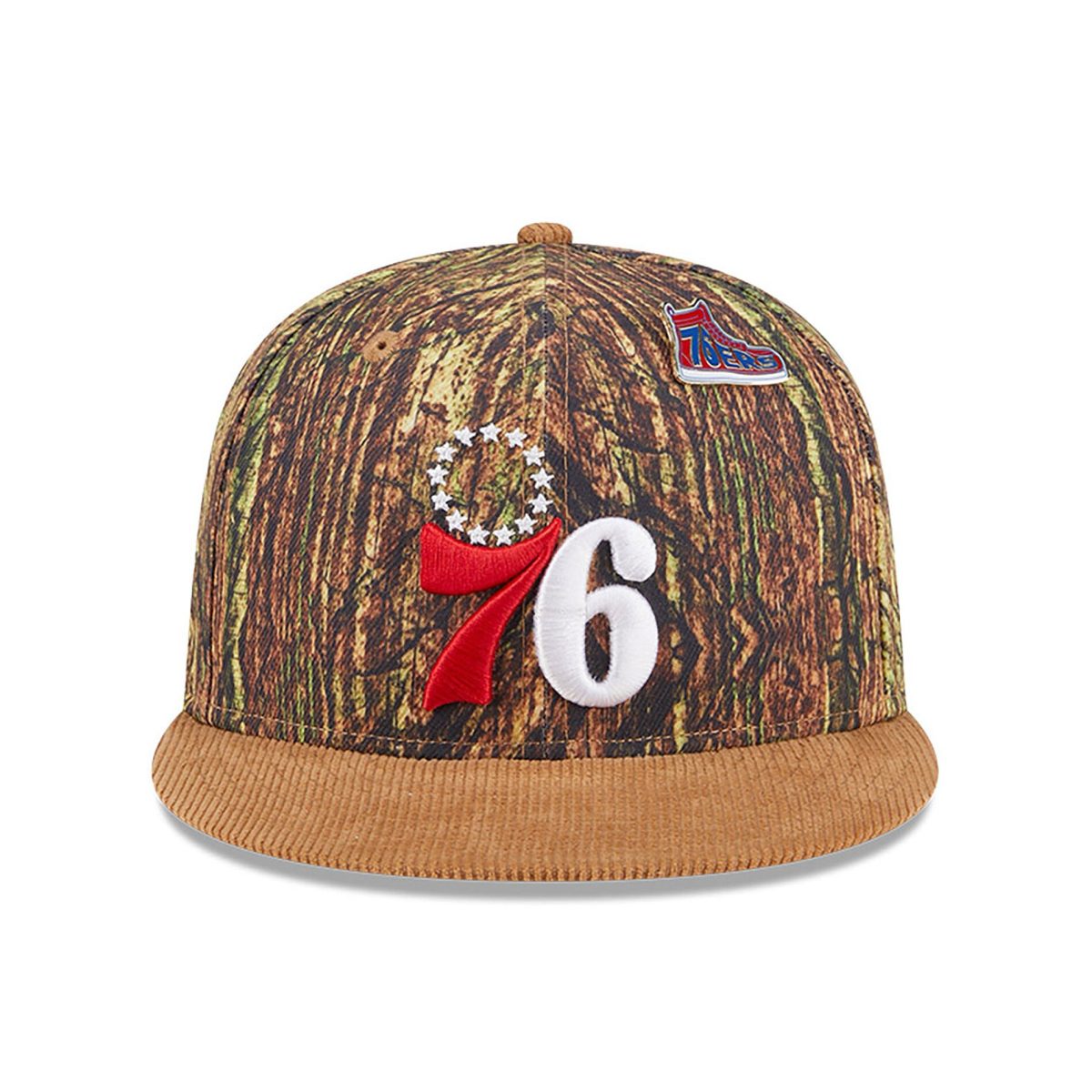 NBA men8217s philadelphia 76ers new era camo victory grove forest sneaker pin 9fifty snapback hat Collection - Official Jerseys & Hats | NBA Store