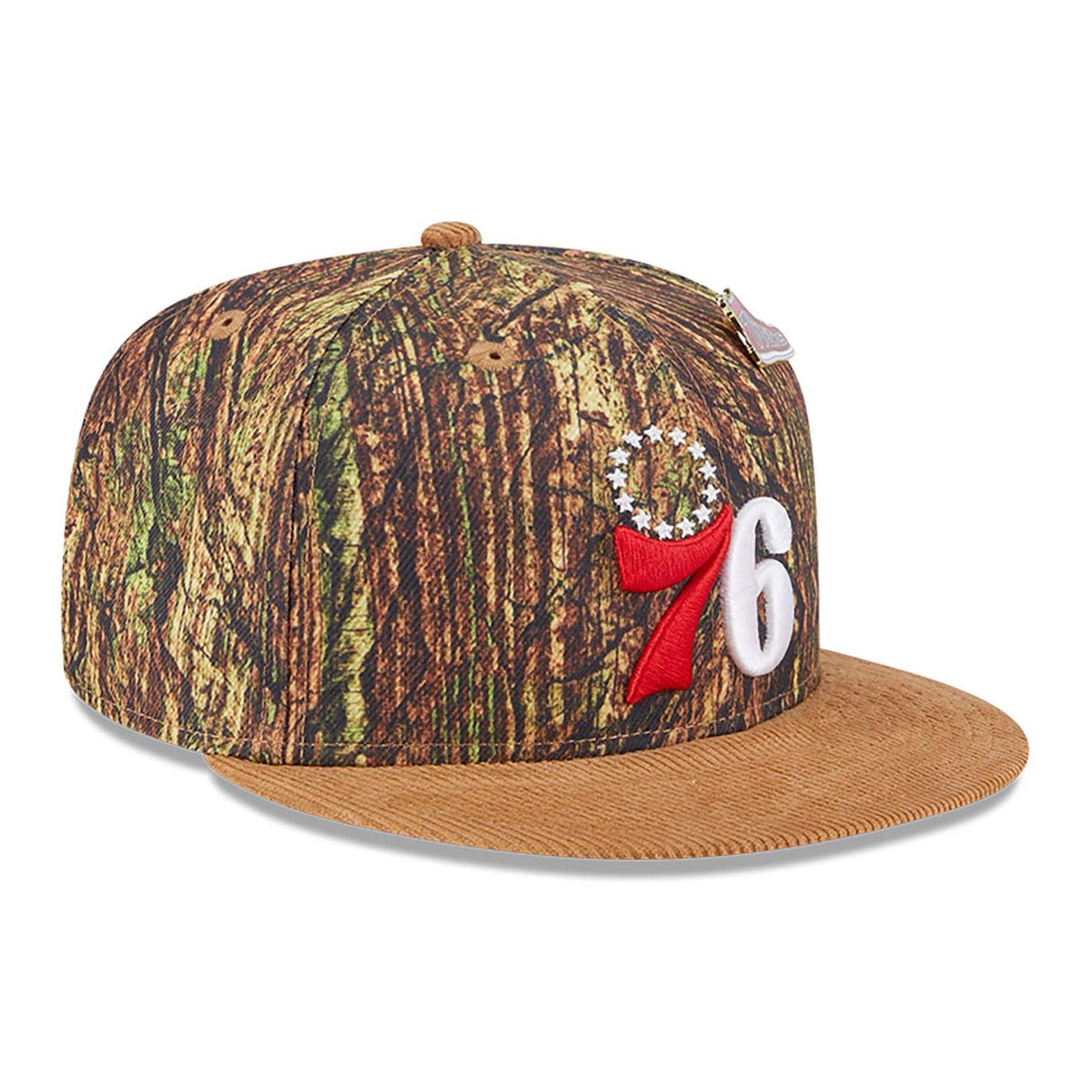 NBA men8217s philadelphia 76ers new era camo victory grove forest sneaker pin 9fifty snapback hat Collection - Official Jerseys & Hats | NBA Store