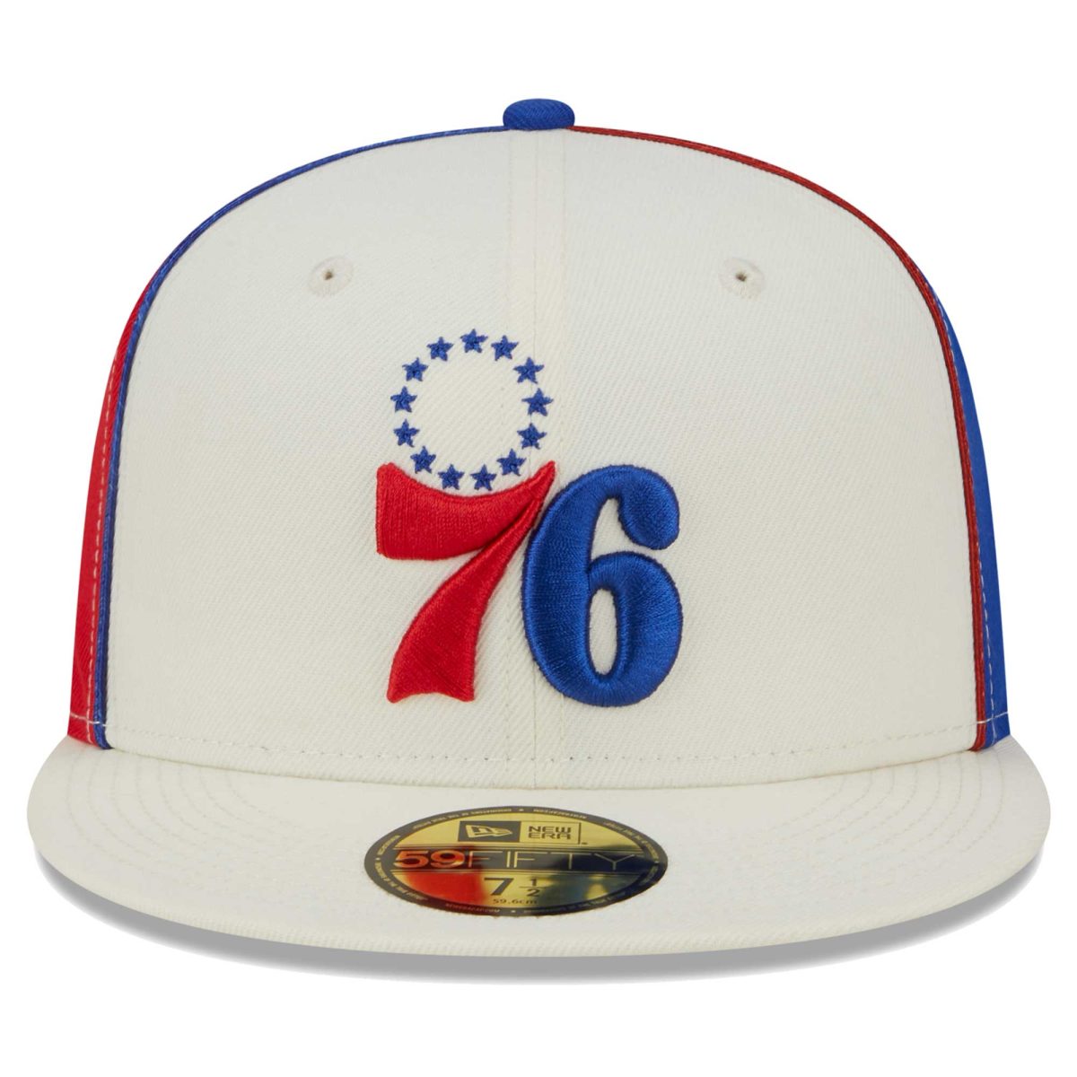 NBA men8217s philadelphia 76ers new era cream piped pop panel 59fifty fitted hat Collection - Official Jerseys & Hats | NBA Store