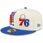 NBA men8217s philadelphia 76ers new era creamroyal 2022 nba draft 59fifty fitted hat Collection - Official Jerseys & Hats | NBA Store