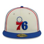 NBA men8217s philadelphia 76ers new era creamroyal piping 2-tone 59fifty fitted hat Collection - Official Jerseys & Hats | NBA Store
