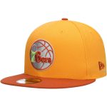 NBA men8217s philadelphia 76ers new era goldrust 59fifty fitted hat Collection - Official Jerseys & Hats | NBA Store