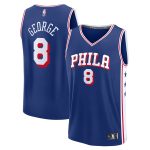 NBA men8217s philadelphia 76ers paul george fanatics royal fast break replica player jersey – icon edition Collection - Official Jerseys & Hats | NBA Store