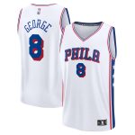 NBA men8217s philadelphia 76ers paul george fanatics white fast break replica player jersey – association edition Collection - Official Jerseys & Hats | NBA Store