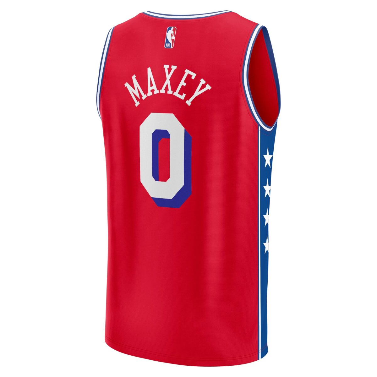 NBA men8217s philadelphia 76ers tyrese maxey fanatics red fast break replica player jersey – statement edition Collection - Official Jerseys & Hats | NBA Store