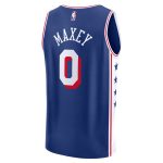 NBA men8217s philadelphia 76ers tyrese maxey fanatics royal fast break replica jersey – icon edition Collection - Official Jerseys & Hats | NBA Store
