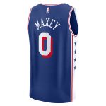 NBA men8217s philadelphia 76ers tyrese maxey fanatics royal fast break replica player jersey – icon edition Collection - Official Jerseys & Hats | NBA Store
