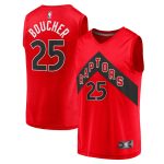 NBA men8217s toronto raptors chris boucher fanatics red fast break replica jersey – icon edition Collection - Official Jerseys & Hats | NBA Store