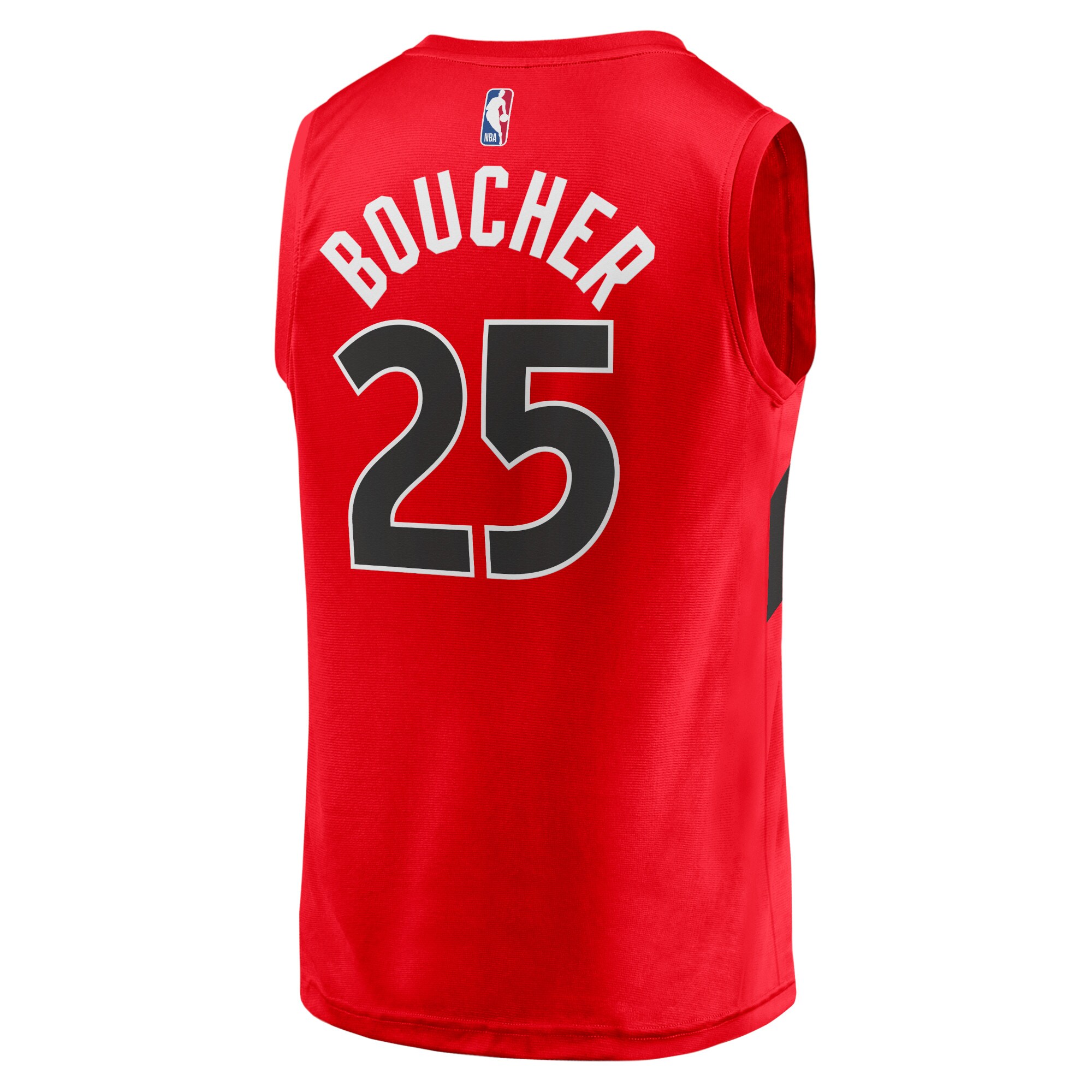 NBA men8217s toronto raptors chris boucher fanatics red fast break replica jersey – icon edition Collection - Official Jerseys & Hats | NBA Store