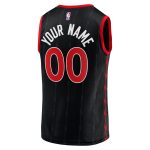 NBA men8217s toronto raptors fanatics black fast break replica custom jersey – statement edition Collection - Official Jerseys & Hats | NBA Store